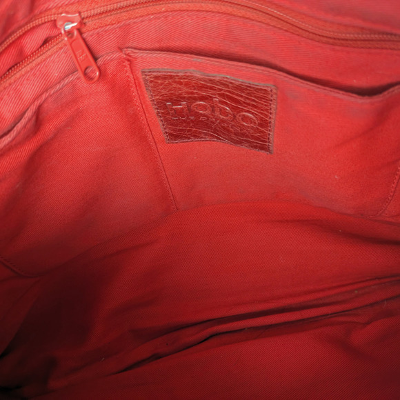 Hobo Black Genuine Leather Tote Bag - Picture 7 of 9